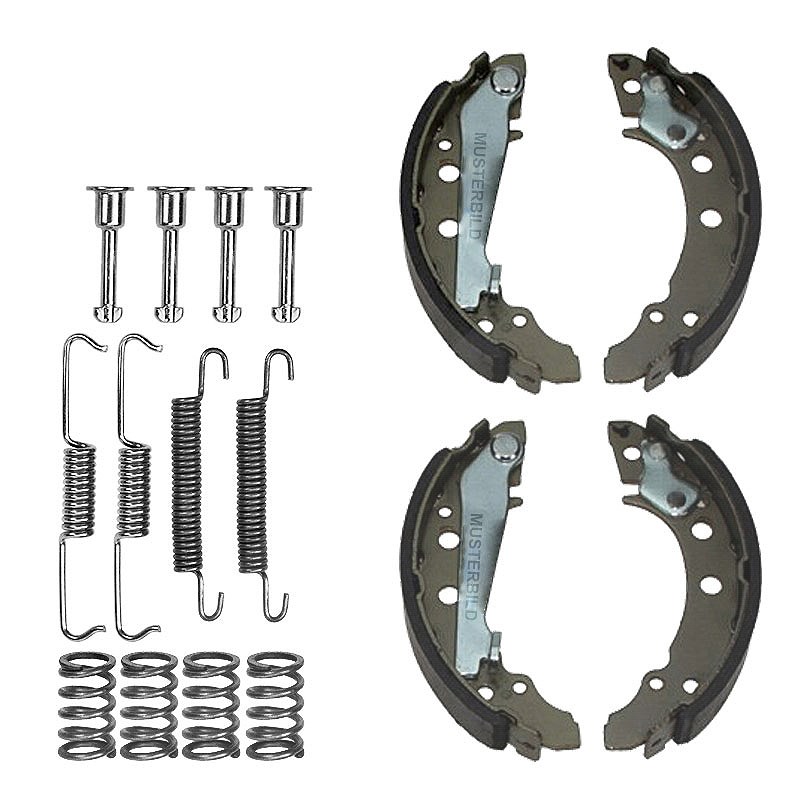 Bestprice Bremsbackensatz Trommelbremse + Zubehör [Hersteller-Nr. 31294282] für VW