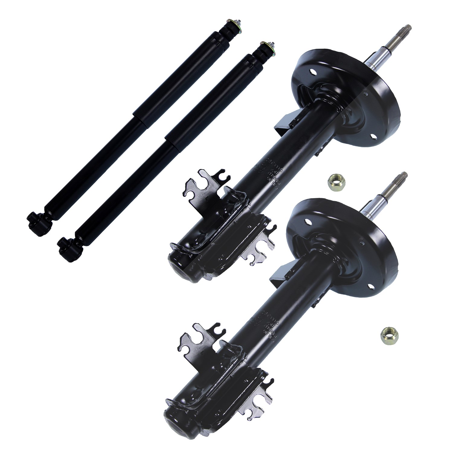 Bestprice 4x Stoßdämpfer vorne+hinten Gasdruck beidseitig [Hersteller-Nr. 10700060] für Opel