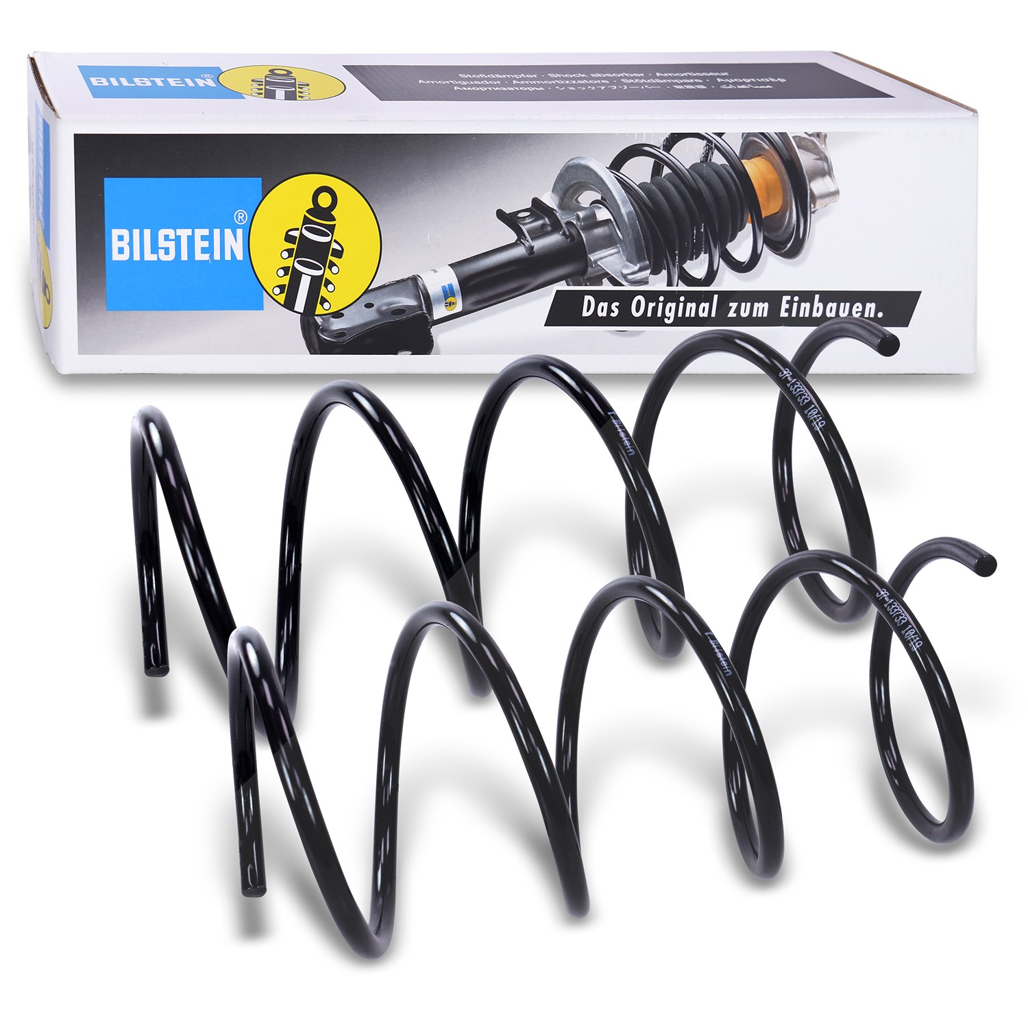 Bilstein 2x Fahrwerksfeder vorne [Hersteller-Nr. 40022134] für Mercedes-Benz