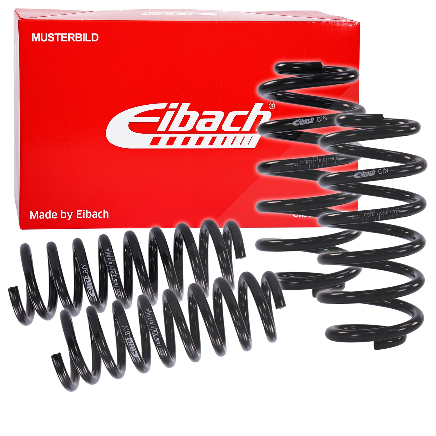 Eibach Tieferlegungsfedern , Pro-Kit [Hersteller-Nr. E8564-140] für VW