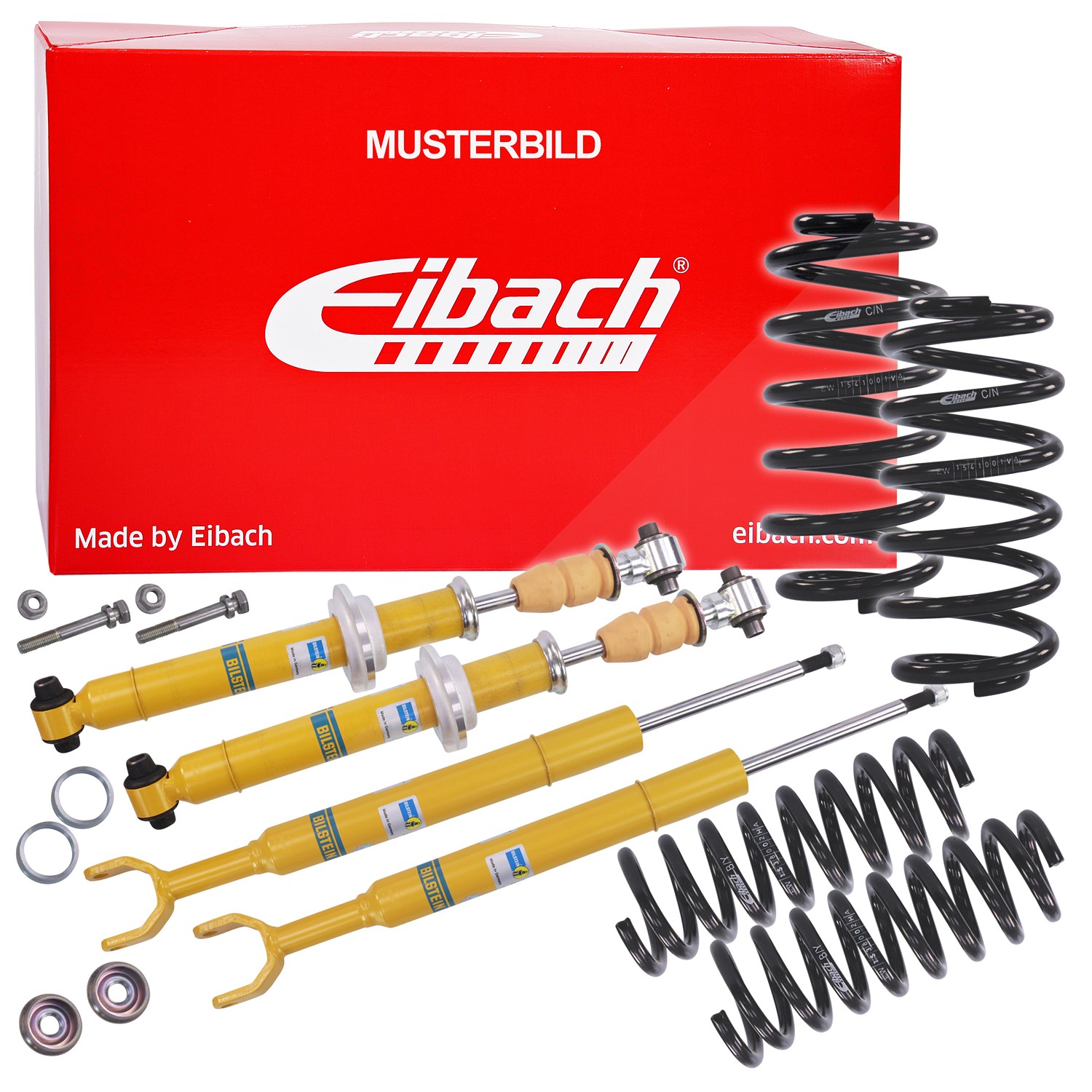 Eibach Fahrwerkssatz, Federn/Dämpfer, Sportfahrwerk B12 PK [Hersteller-Nr. E90-20-030-03-22] für BMW