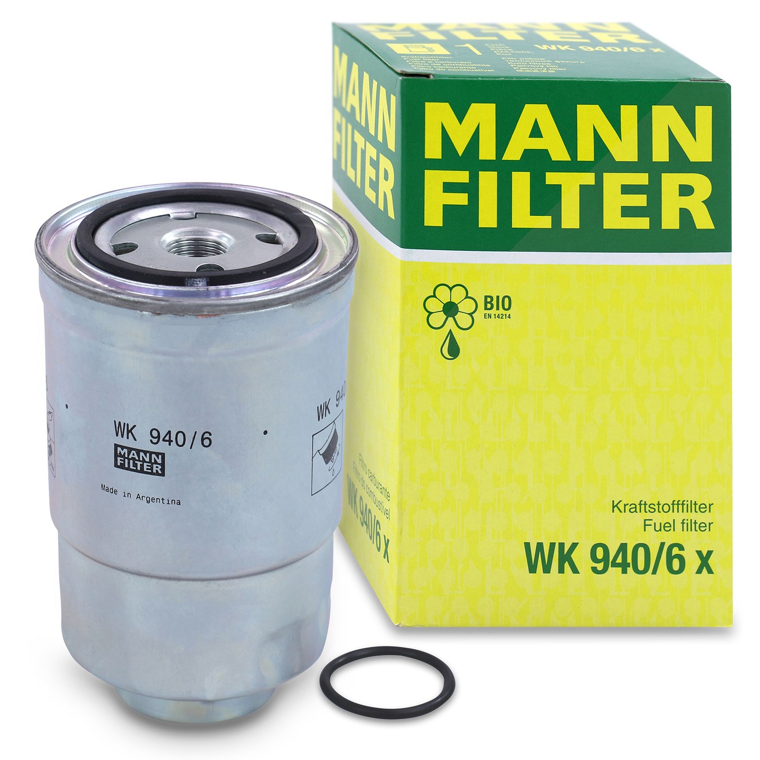 Mann-filter Kraftstofffilter [Hersteller-Nr. WK940/6x] für Jeep, Suzuki, Nissan, Dodge, Toyota, Chrysler, Plymouth, Ford