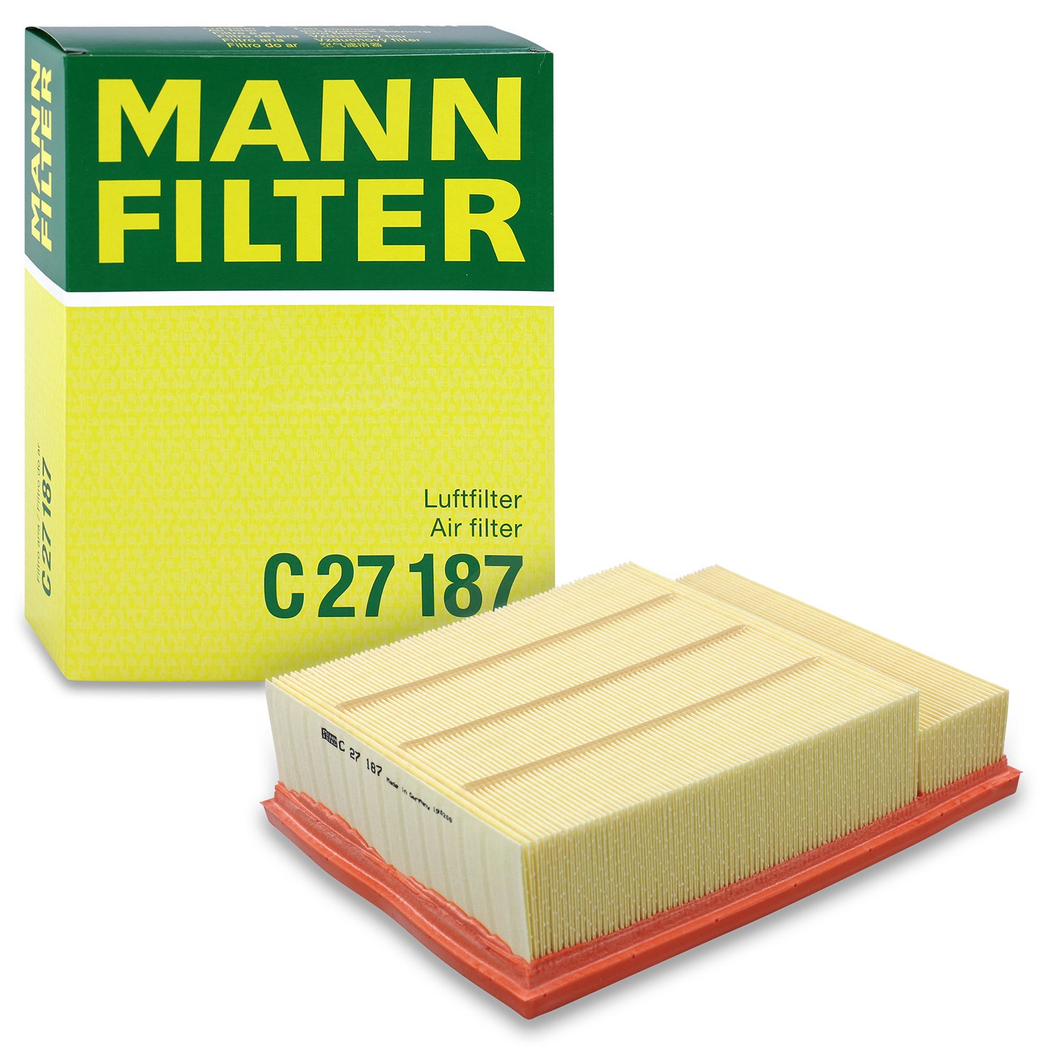 Mann-filter Luftfilter [Hersteller-Nr. C27187] für Audi