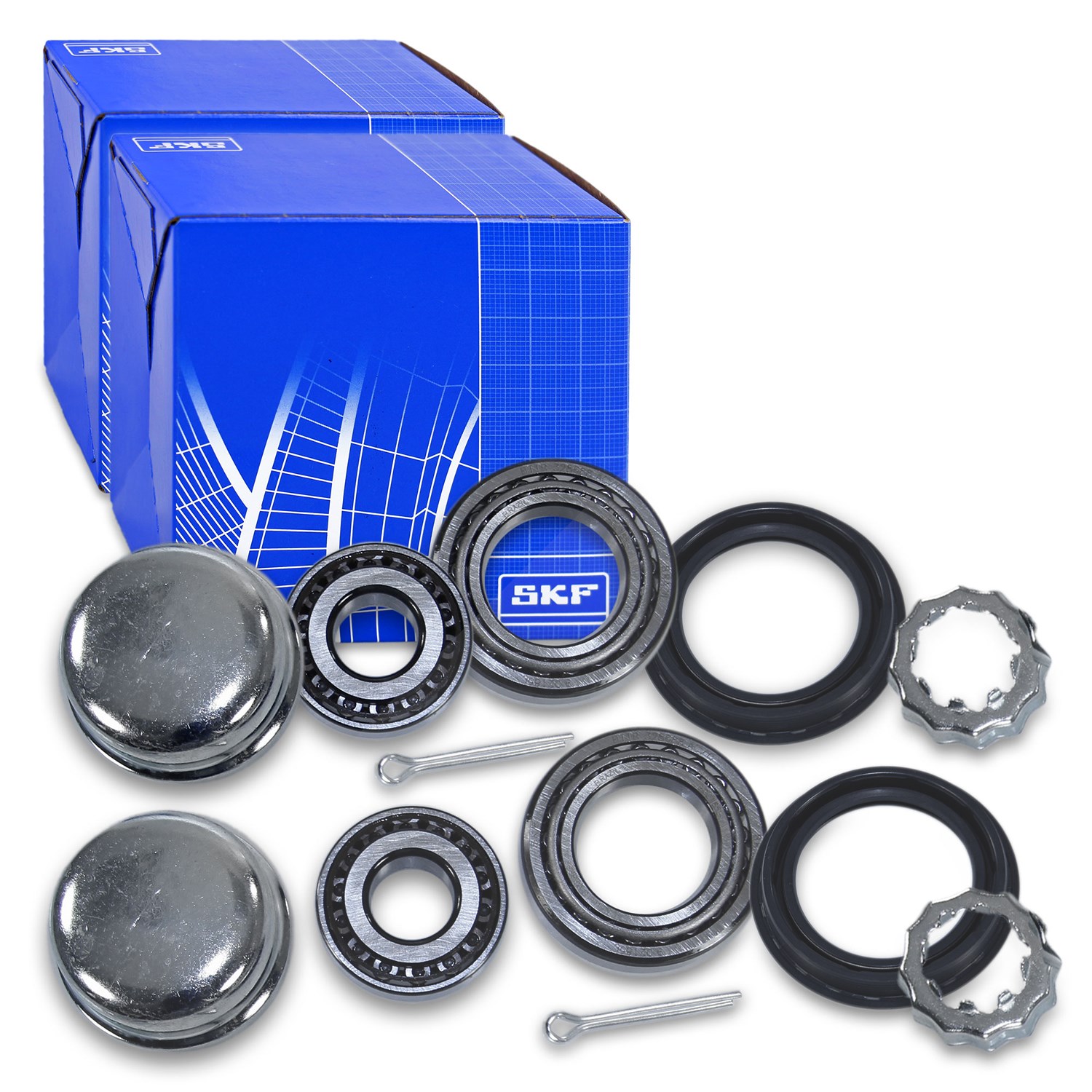 Skf Radlagersatz Vkba 529 Für Volvo Opel Alfa Romeo Ford Gm Buick (Sgm) Chevrolet Daewoo Vw (Svw) Skoda - Bild 9