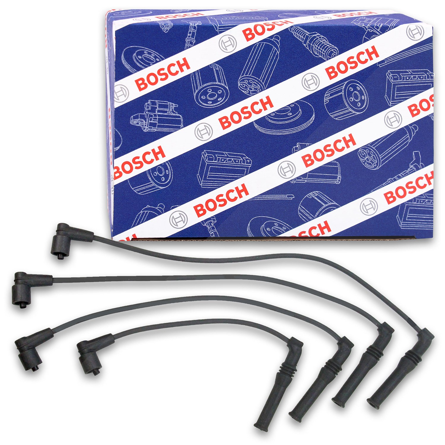 Bosch Zündkabelsatz [Hersteller-Nr. 0986356778] für Opel, Vauxhall