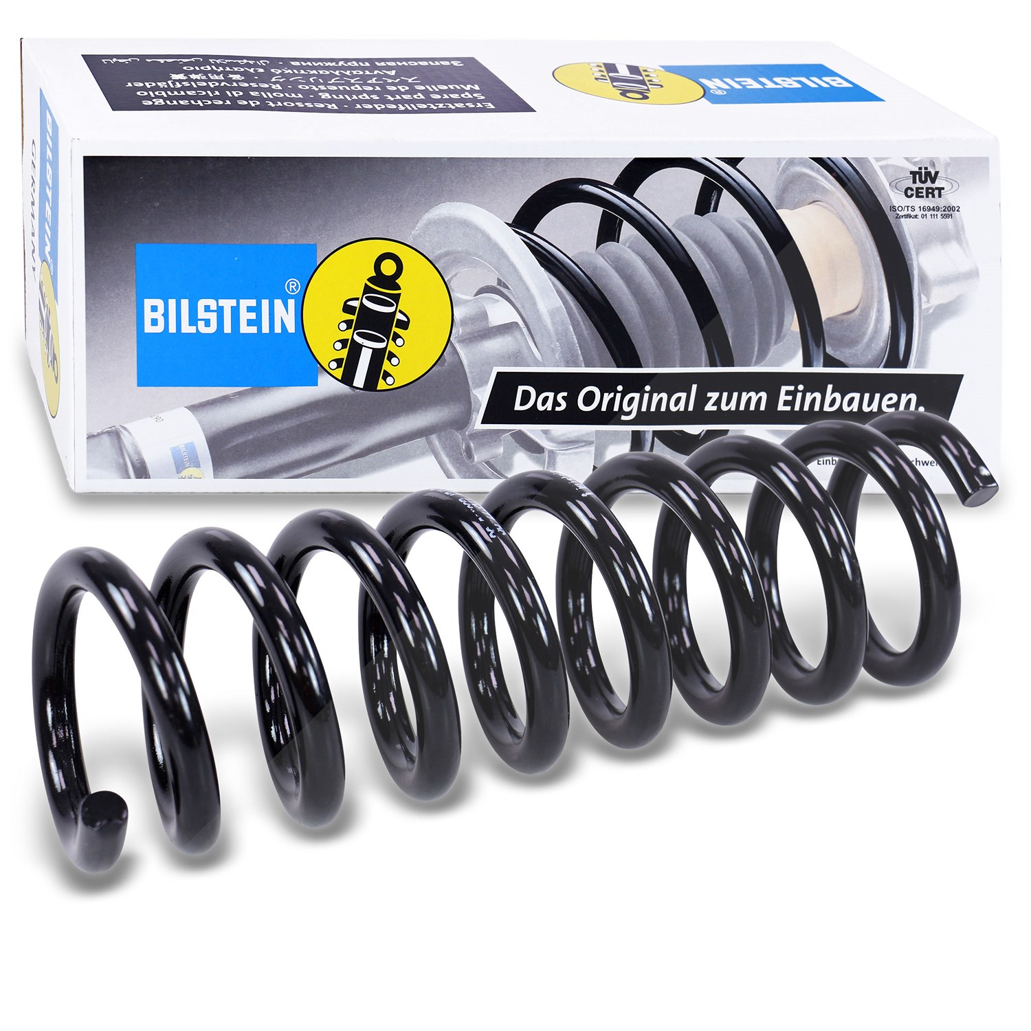 Bilstein Fahrwerksfeder hinten [Hersteller-Nr. 36-225927] für Mercedes-Benz