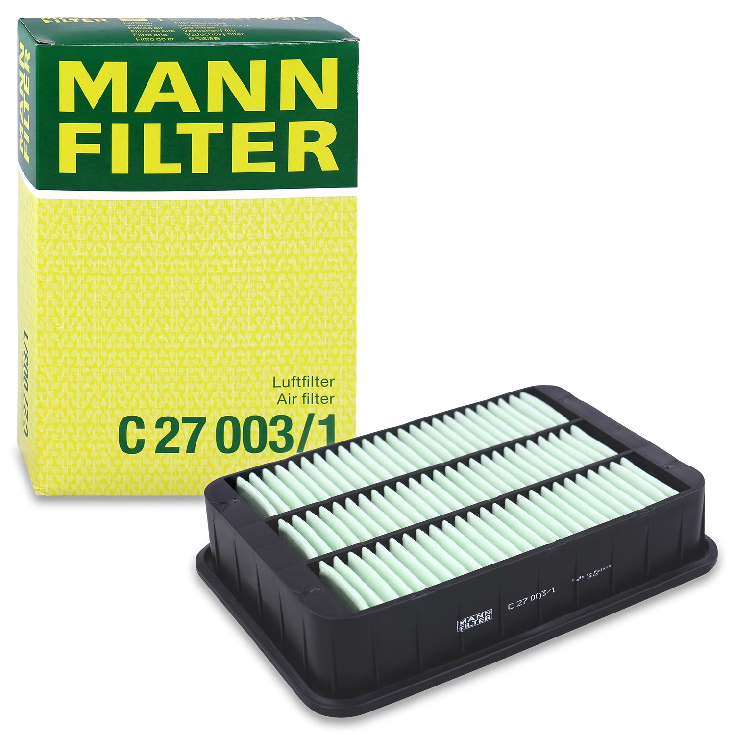 Mann-filter Luftfilter [Hersteller-Nr. C27003/1] für Citroën, Mitsubishi, Peugeot