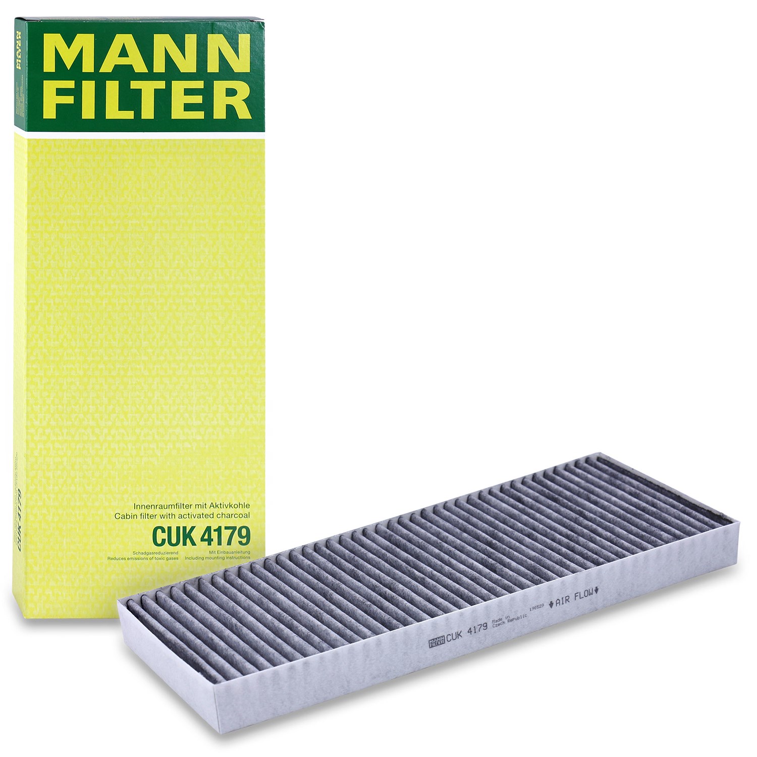 Mann-filter Filter, Innenraumluft [Hersteller-Nr. CUK4179] für Peugeot, Citroën, Fiat, Lancia