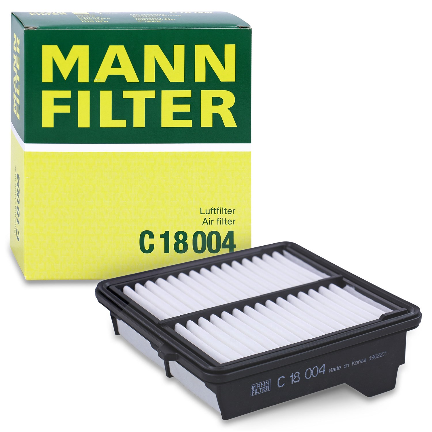 Mann-filter Luftfilter [Hersteller-Nr. C18004] für Honda