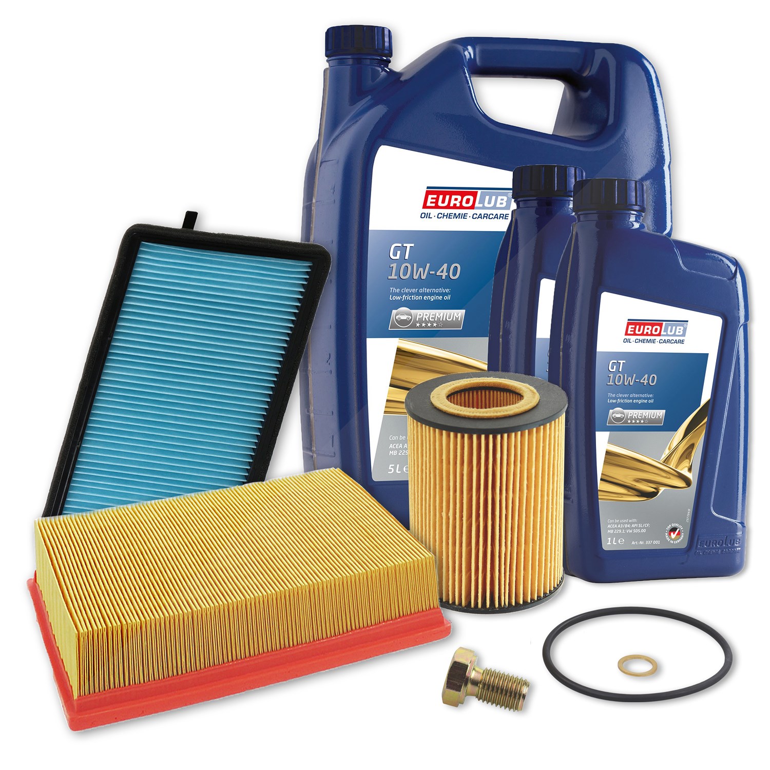 Bestprice Inspektionspaket Filtersatz SET A + 7L ÖL [Hersteller-Nr. 40197147] für BMW