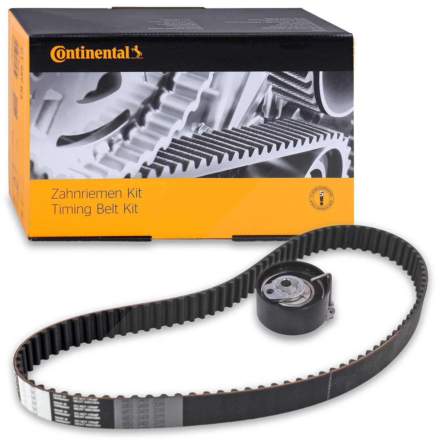 Continental Ctam Zahnriemensatz CONTI SYNCHROBELT® KIT [Hersteller-Nr. CT1045K1] für Renault, Nissan, Proton, Dacia