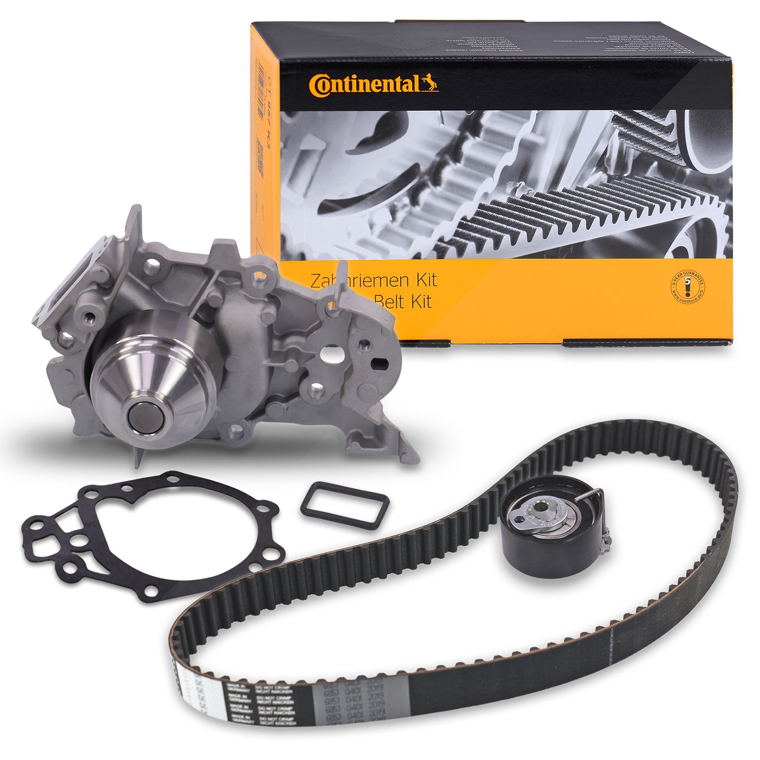 Continental Ctam Satz CONTITECH Zahnriemen +Wapu [Hersteller-Nr. 34005466] für Dacia, Nissan, Renault