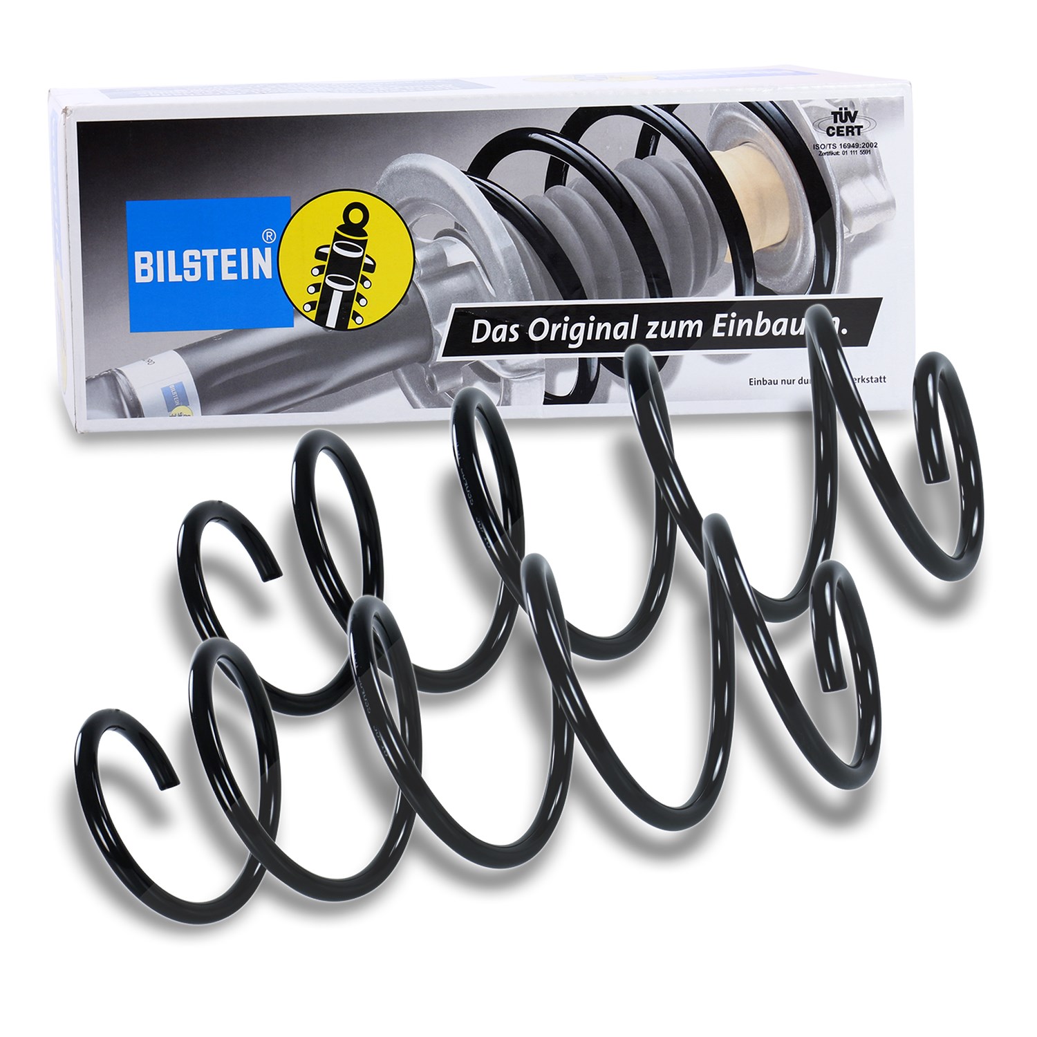 Bilstein 2x Fahrwerksfeder vorne [Hersteller-Nr. 37-264055] für Mercedes-Benz