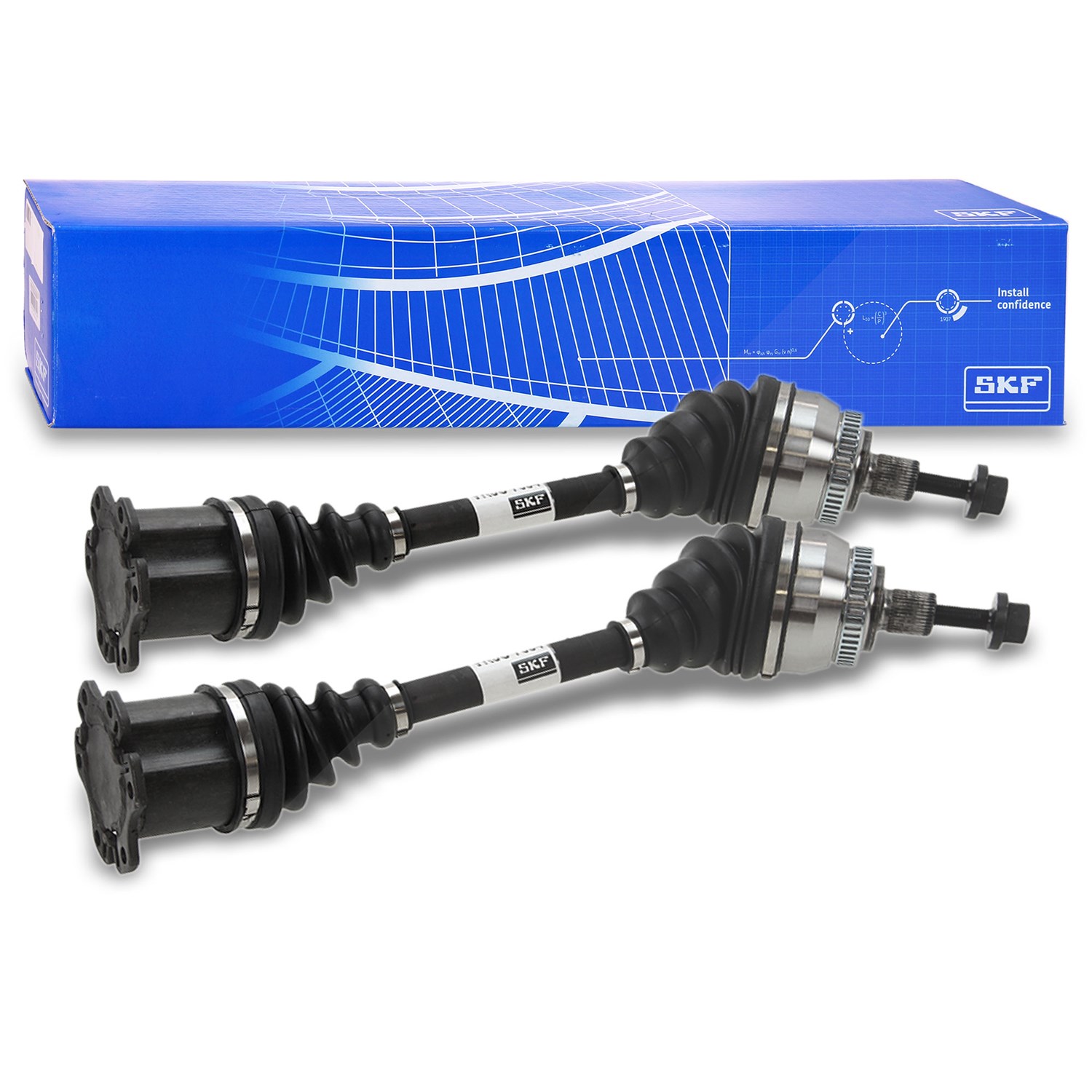 Skf 2x Antriebswelle Vorderachse beidseitig [Hersteller-Nr. VKJC7004] für Ford, Seat, VW