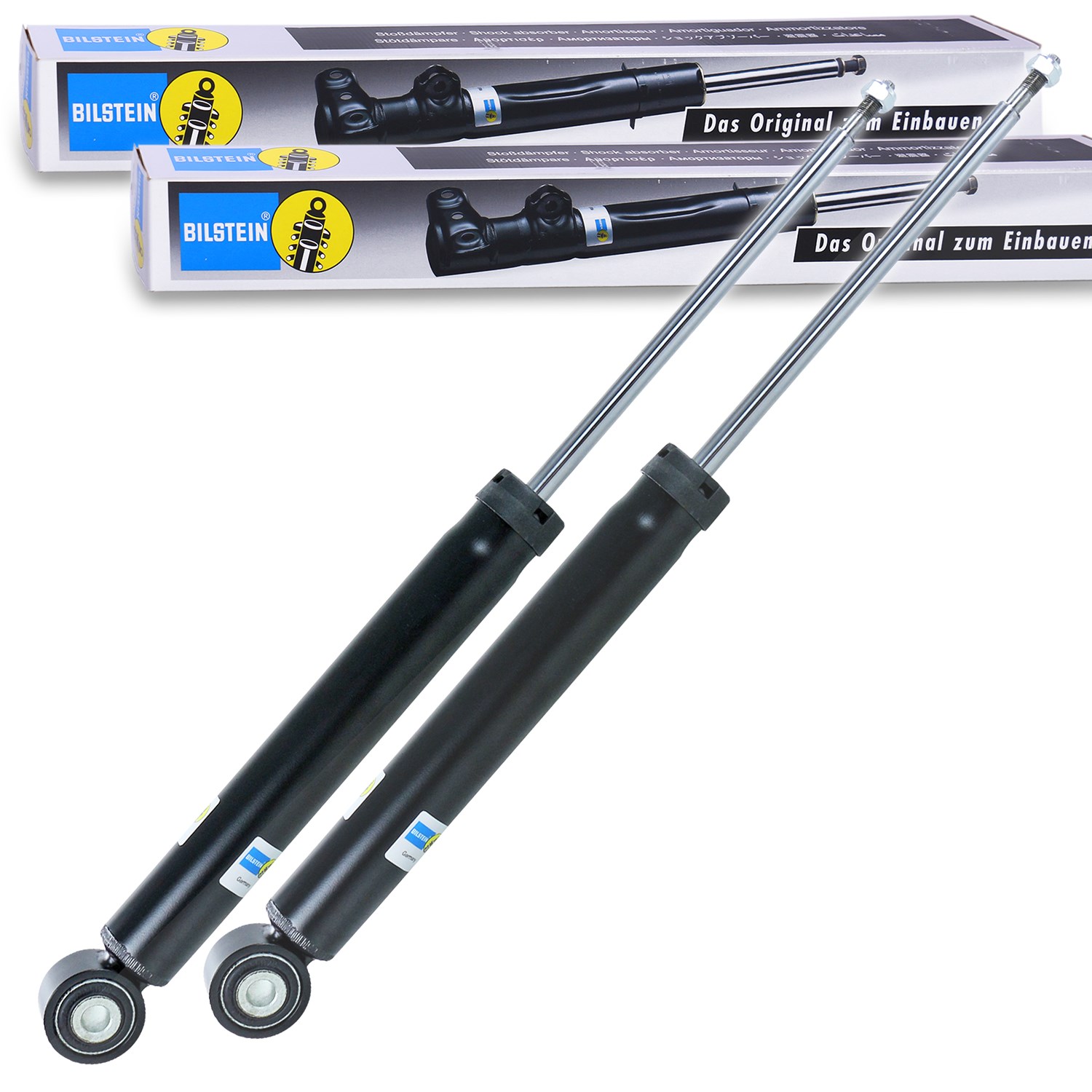 Bilstein 2x Stoßdämpfer Hinterachse [Hersteller-Nr. 40197335] für VW, Audi, Seat, Skoda