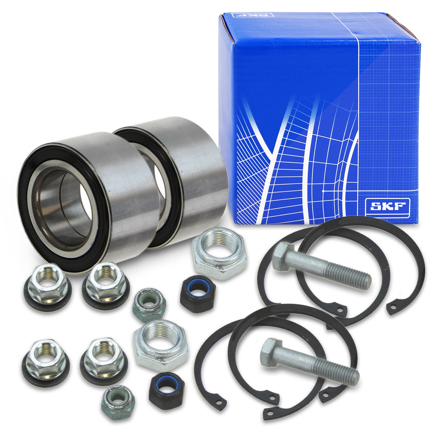 SKF Radlagersatz VKBA 1358 Position Vorderachse Außendurchmesser 72 mm Höhe 84 mm Länge 111 mm Breite 111 mm - OE Qualität - Bild 10