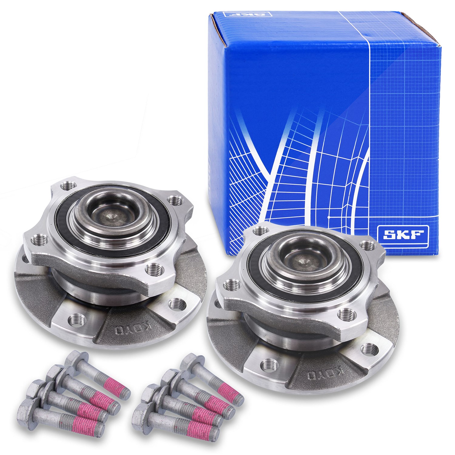 Skf 2x Radlagersatz Vorderachse [Hersteller-Nr. VKBA3670] für BMW