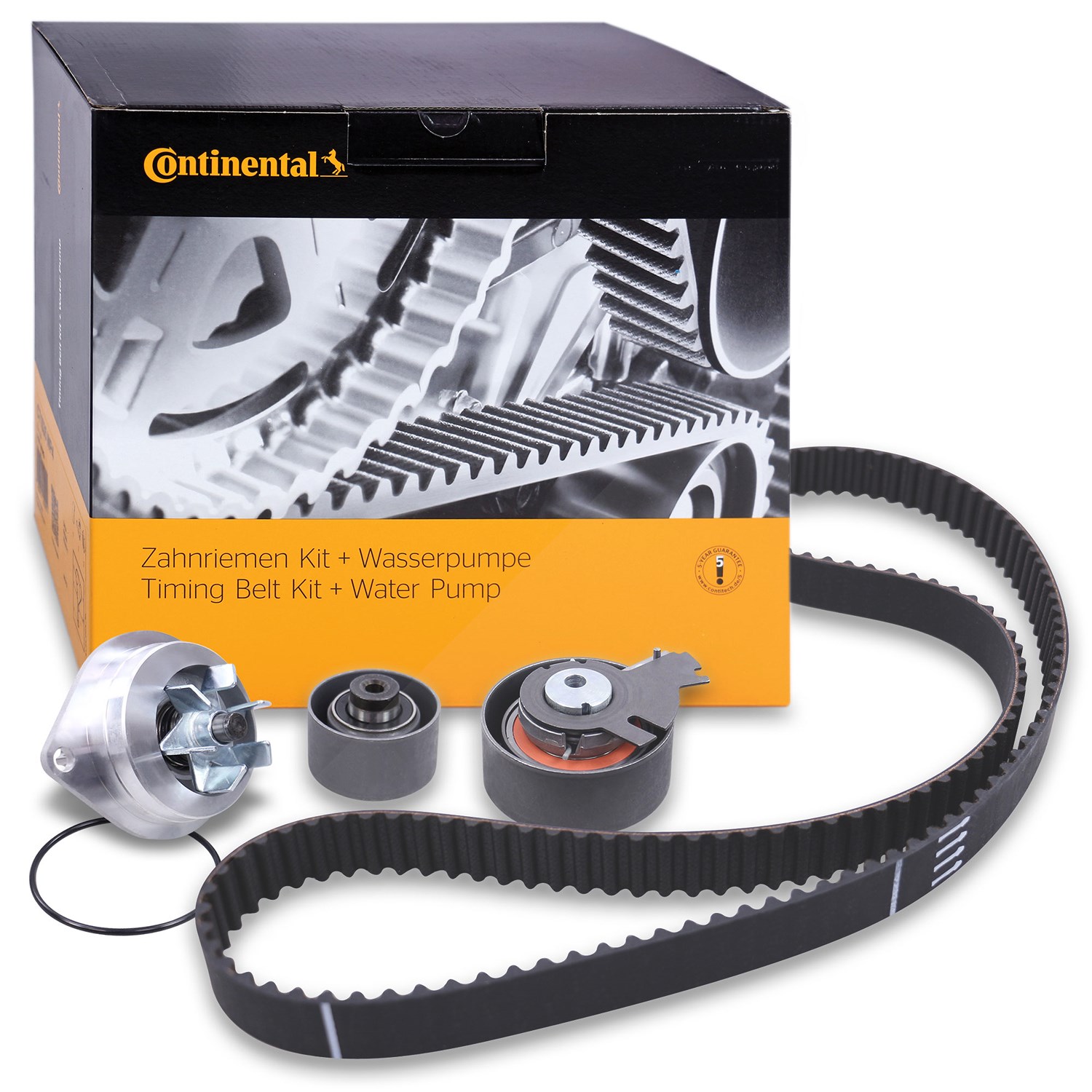 Continental Ctam Zahnriemensatz + Wasserpumpe [Hersteller-Nr. CT1065WP1] für Peugeot, Citroën