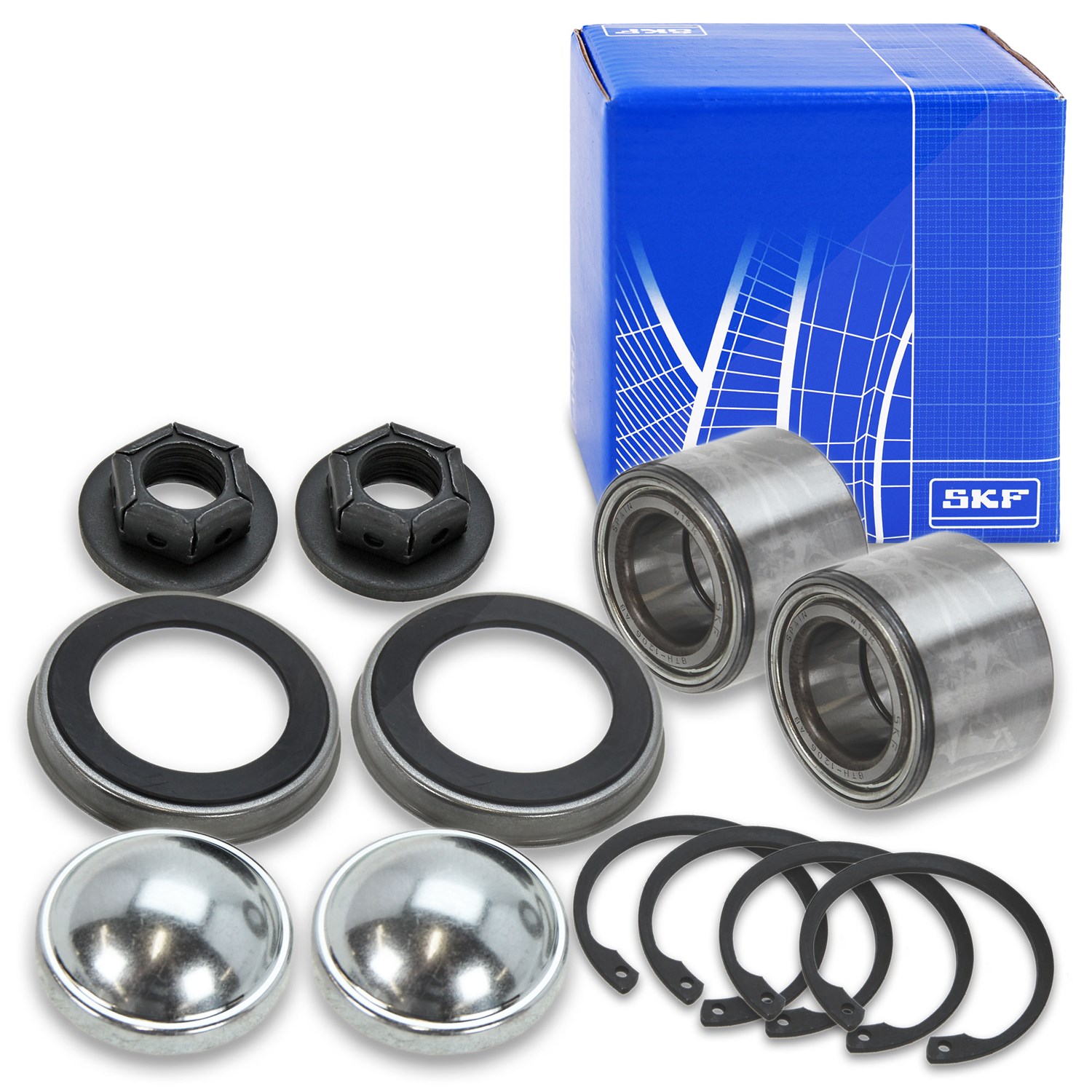 Skf 2x Radlagersatz Hinterachse [Hersteller-Nr. VKBA3532] für Mazda, Ford