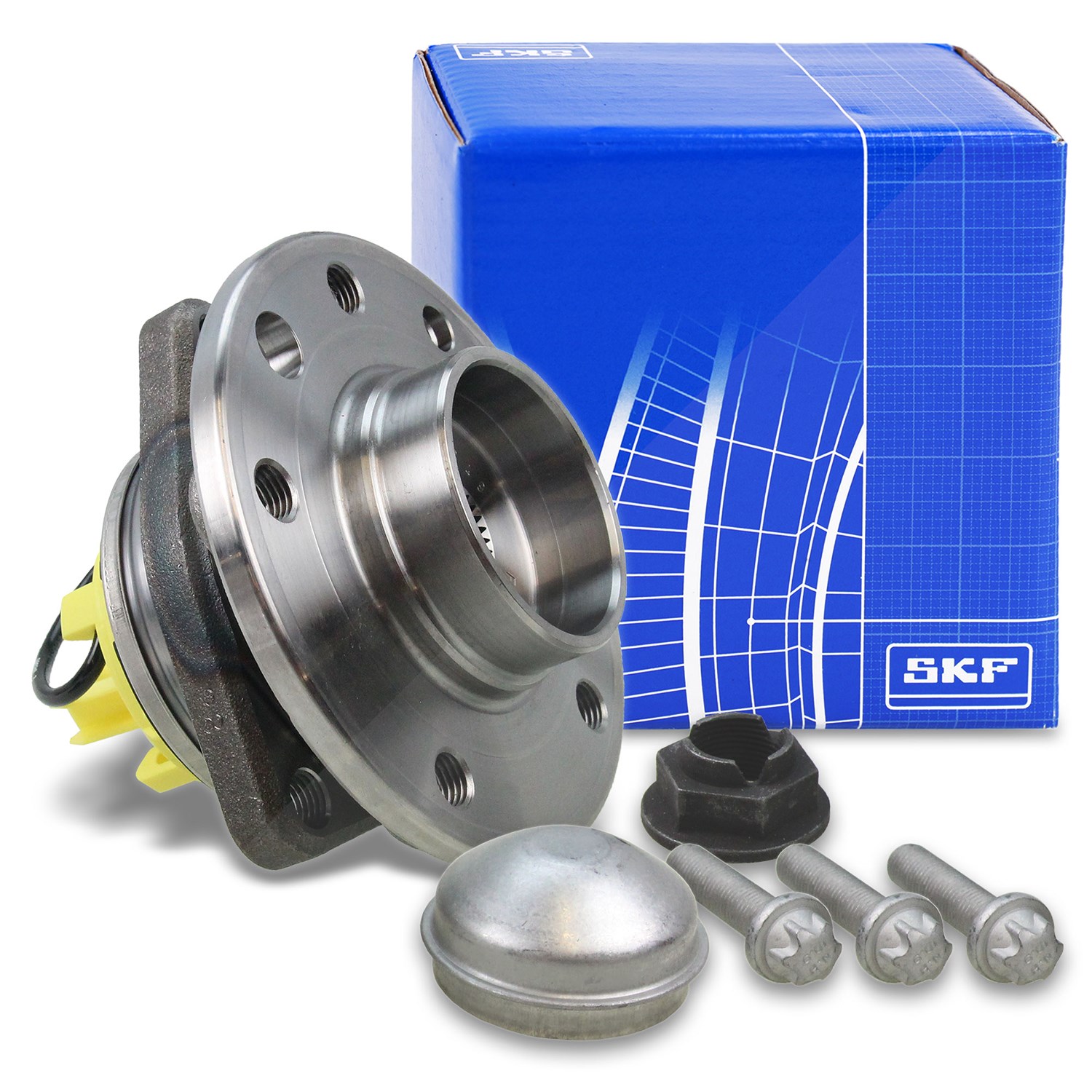 Skf Radlagersatz inkl. Radnabe Vorderachse [Hersteller-Nr. VKBA6688] für Vauxhall, Opel