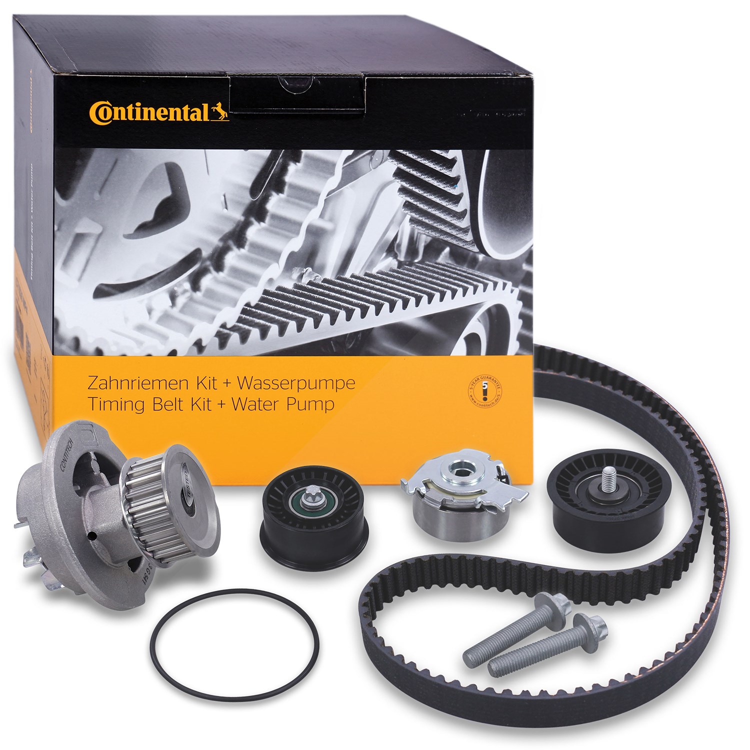 Continental Ctam Zahnriemensatz + Wasserpumpe [Hersteller-Nr. CT975WP3] für Vauxhall, Opel