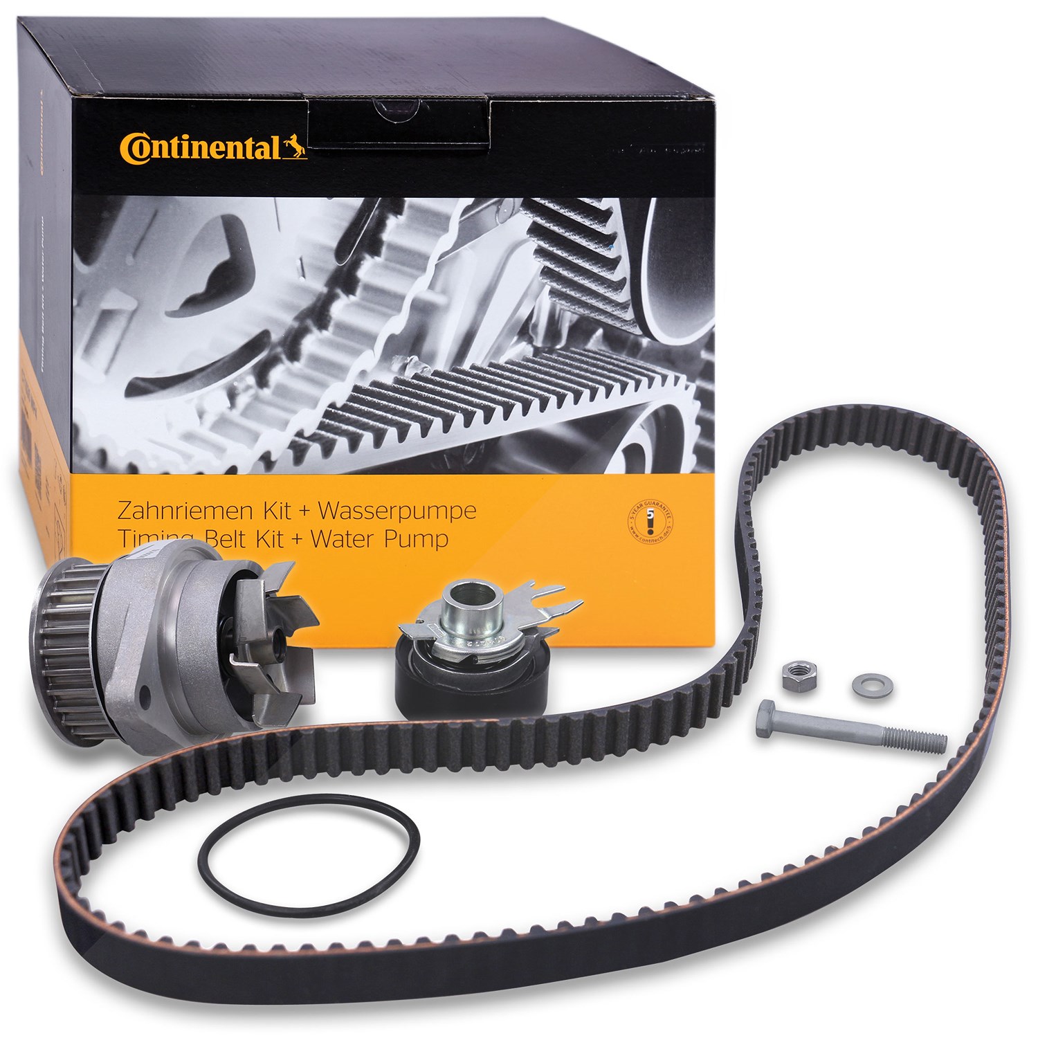 Continental Ctam Zahnriemensatz + Wasserpumpe [Hersteller-Nr. CT846WP3] für Seat, VW