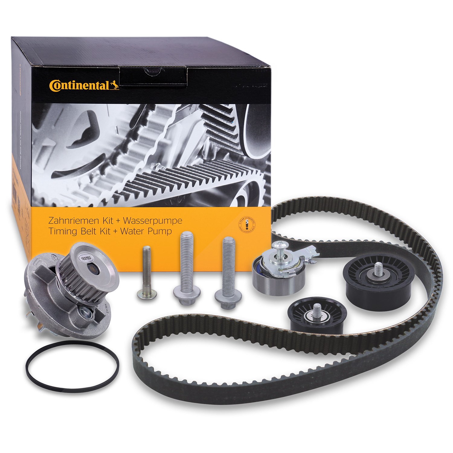 Continental Ctam Zahnriemensatz + Wasserpumpe [Hersteller-Nr. CT975WP1] für Opel, Vauxhall
