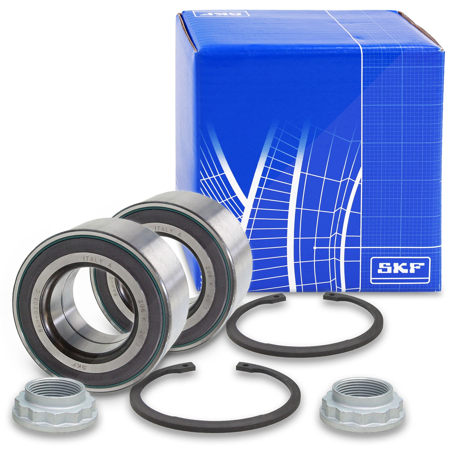 SKF Radlagersatz mit integriertem ABS-Sensor VKBA 6632 Position Hinterachse Außendurchmesser 85 mm Höhe 84 mm Länge 109 mm Breite 109 mm - OE-Qualität - Bild 10