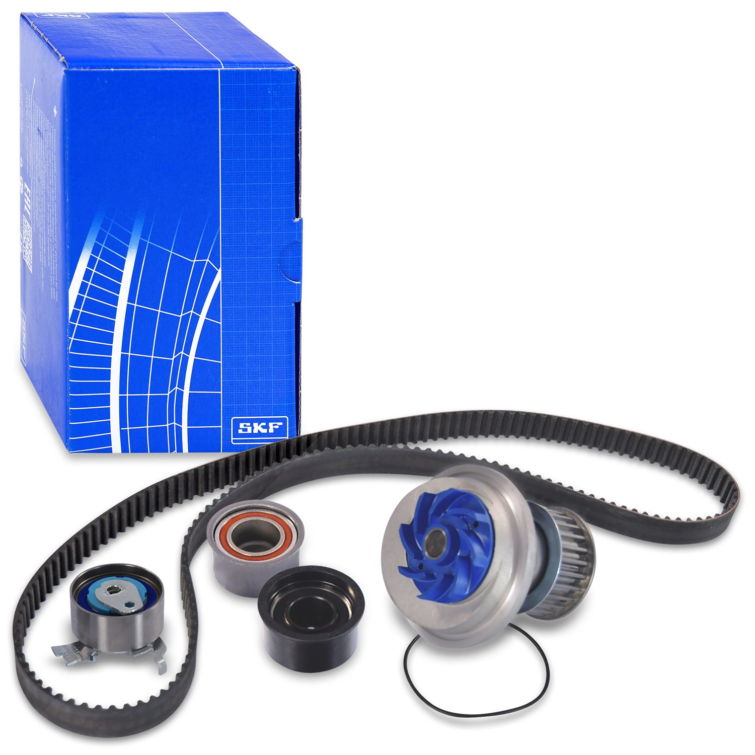 Skf Wasserpumpe + Zahnriemensatz [Hersteller-Nr. VKMC05142] für Vauxhall, Opel