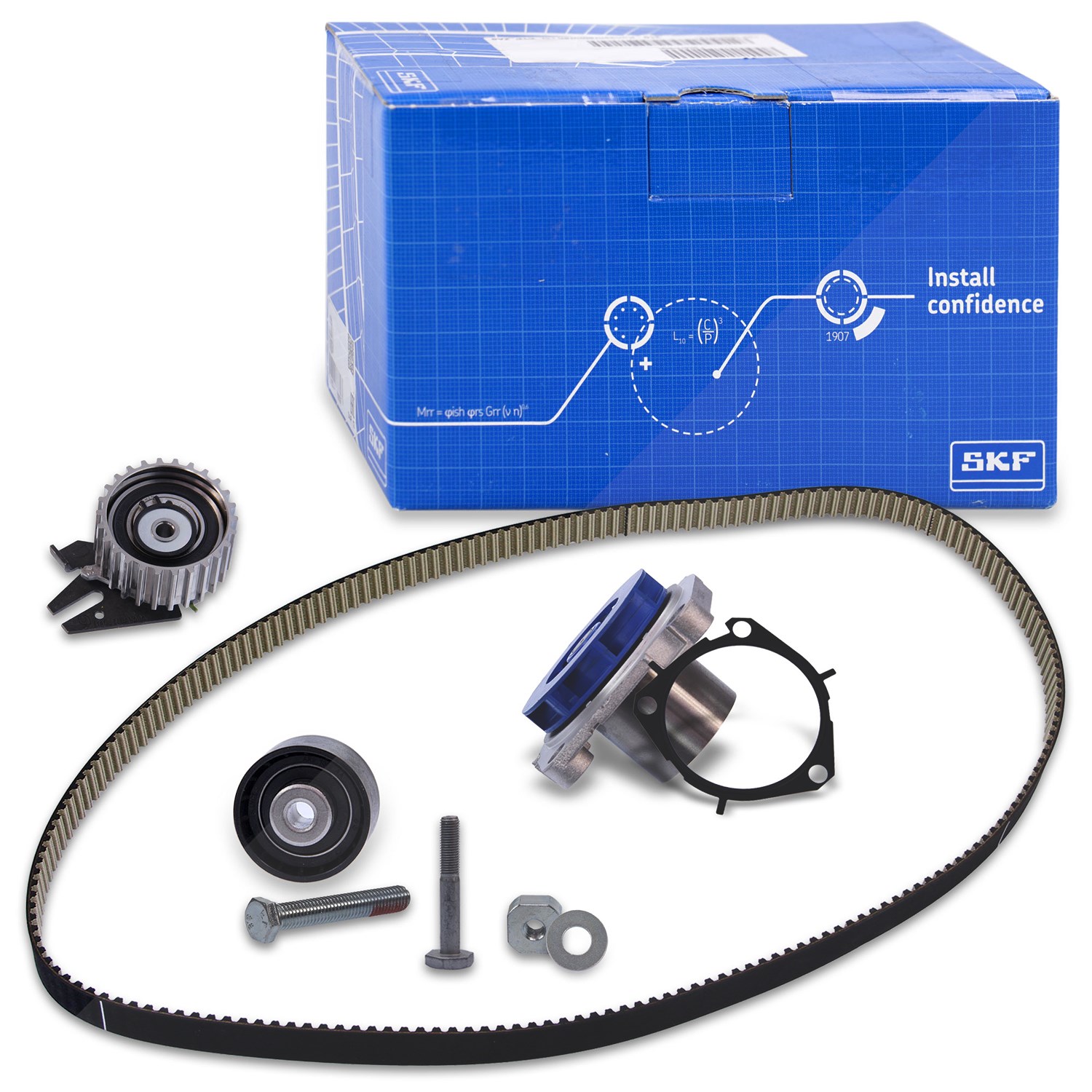 Skf Wasserpumpe + Zahnriemensatz [Hersteller-Nr. VKMC05193] für Vauxhall, Saab, Chrysler, Fiat, Opel, Chevrolet, Suzuki, Jeep, Cadillac, Lancia, Alfa