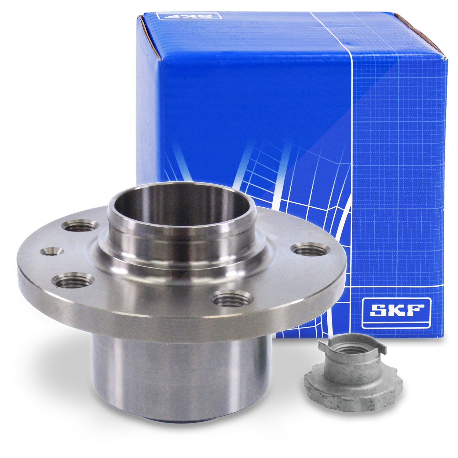 Skf Radlagersatz inkl. Radnabe Vorderachse [Hersteller-Nr. VKBA3569] für Audi, Skoda, VW, Seat