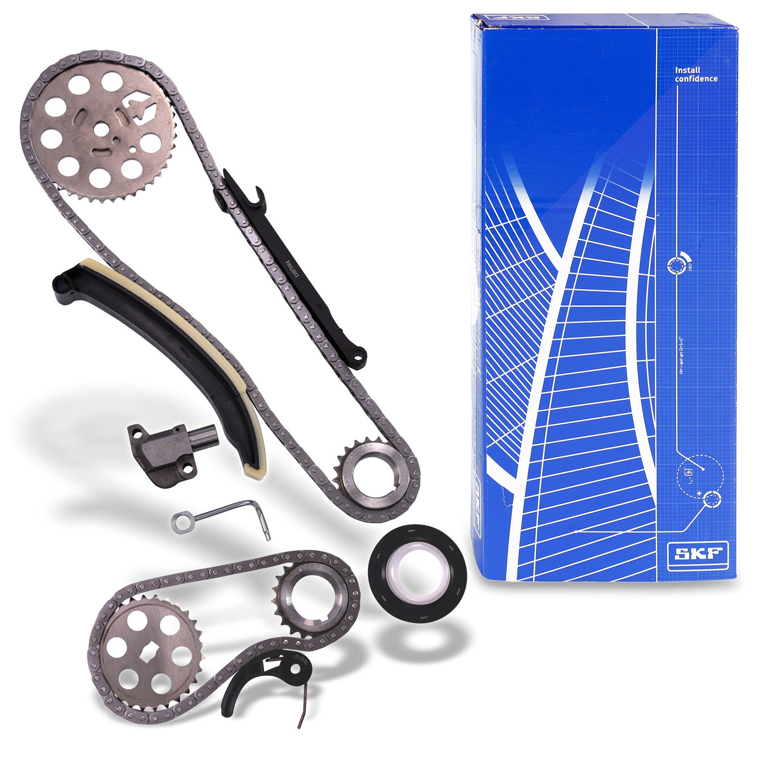 Skf Steuerkettensatz [Hersteller-Nr. VKML88000] für Smart