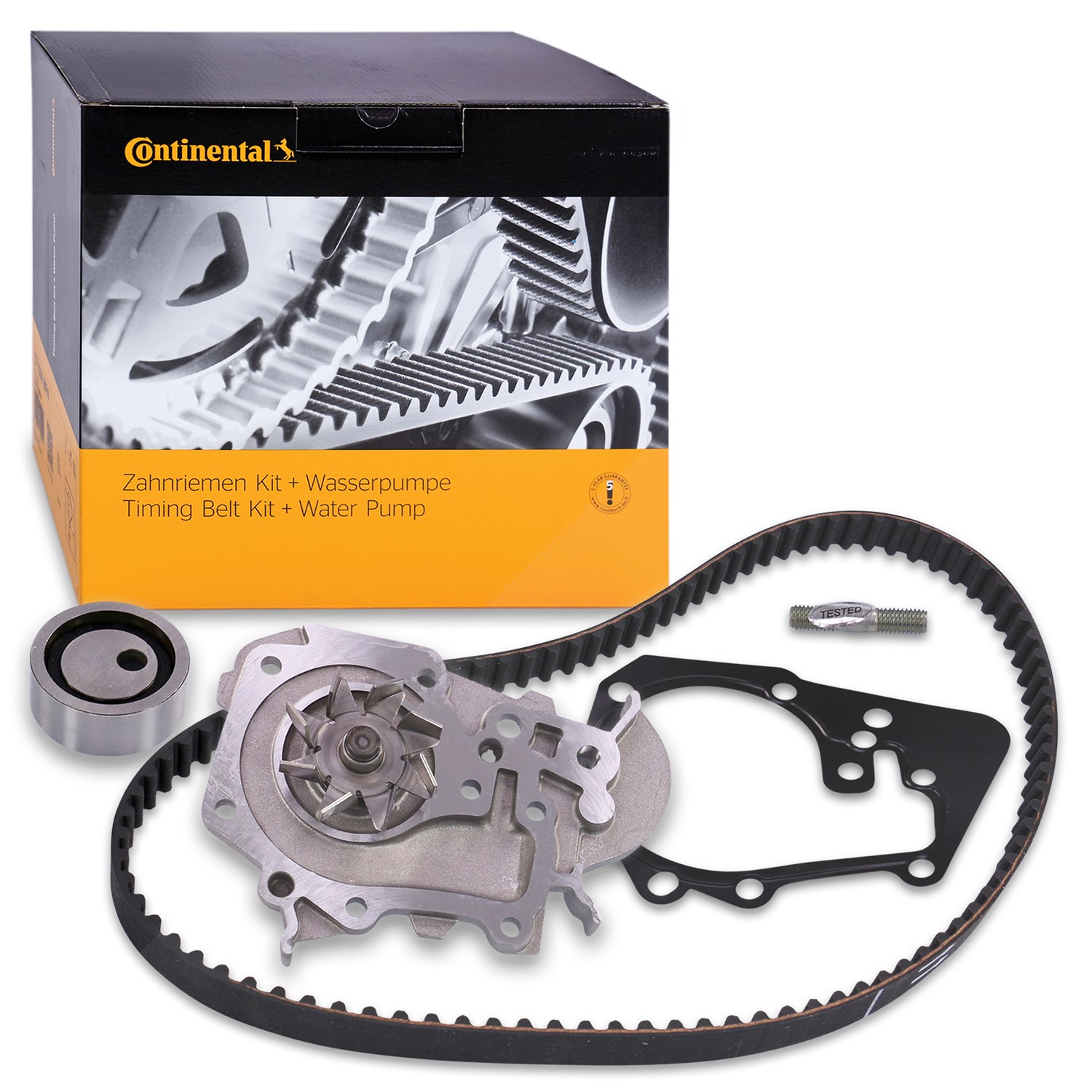 Continental Ctam Zahnriemensatz + Wasserpumpe [Hersteller-Nr. CT988WP2] für Renault, Dacia