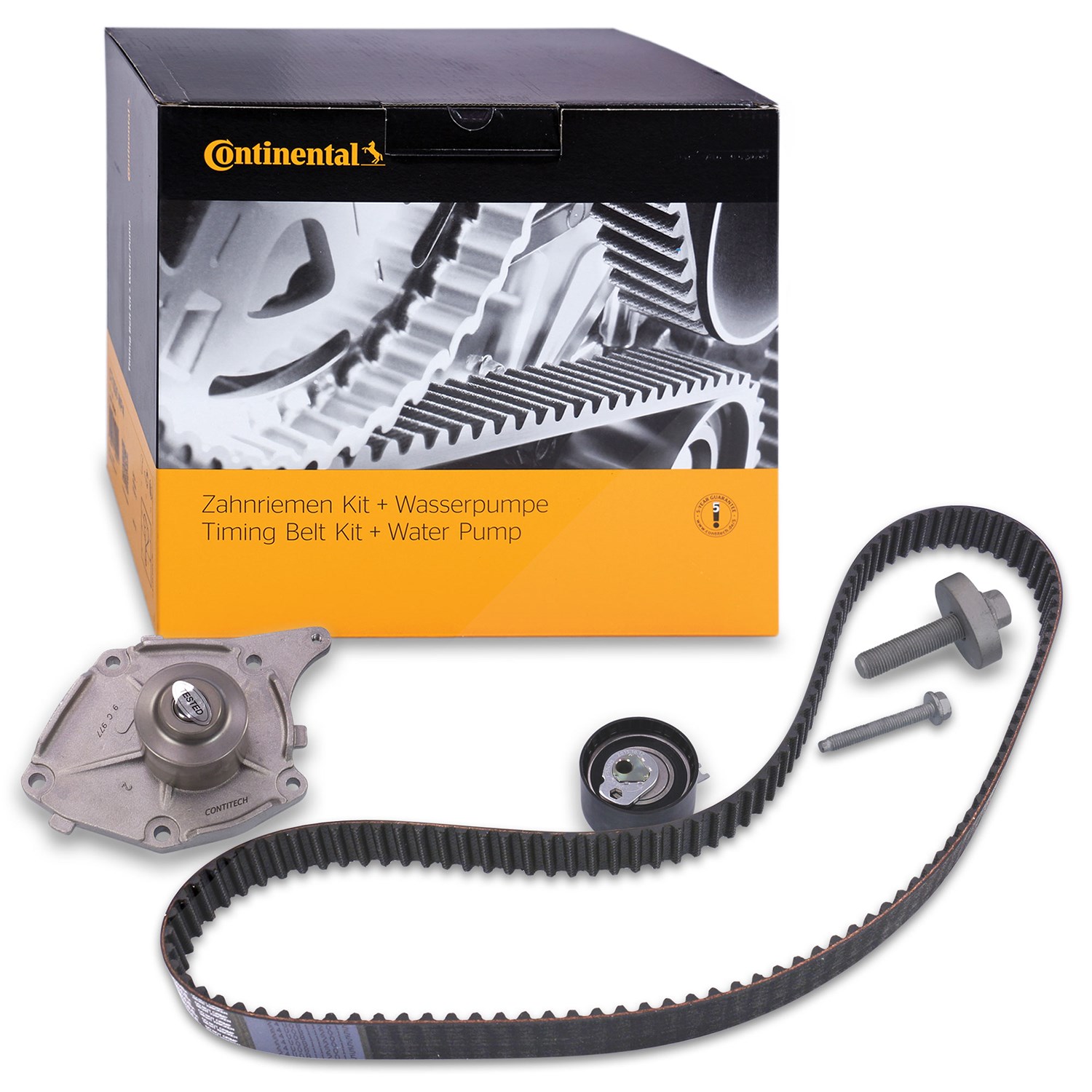 Continental Ctam Zahnriemensatz + Wasserpumpe [Hersteller-Nr. CT1035WP3] für Suzuki, Renault, Dacia, Nissan
