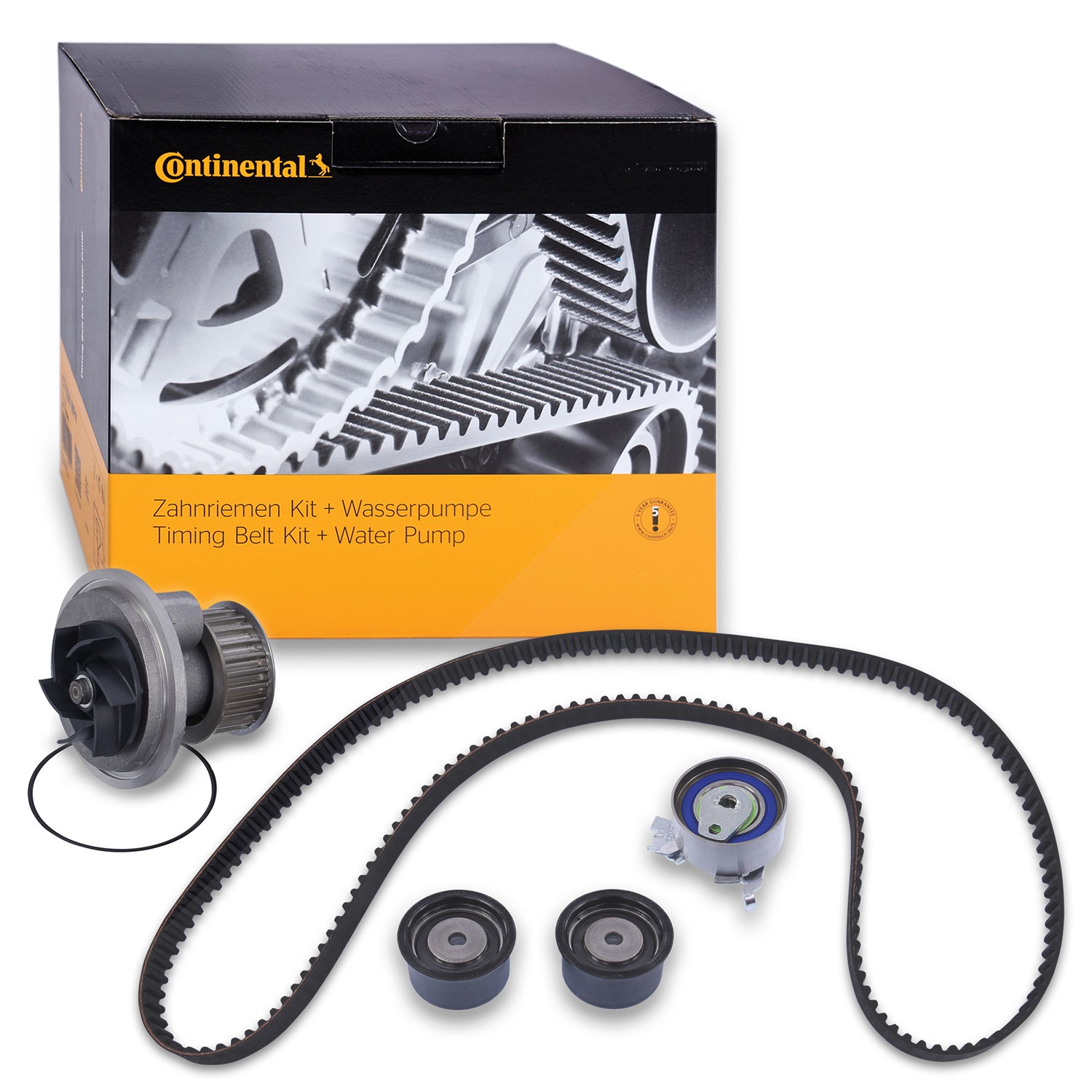 Continental Ctam Zahnriemensatz + Wasserpumpe [Hersteller-Nr. CT924WP1] für Opel, Chevrolet, Vauxhall, Daewoo