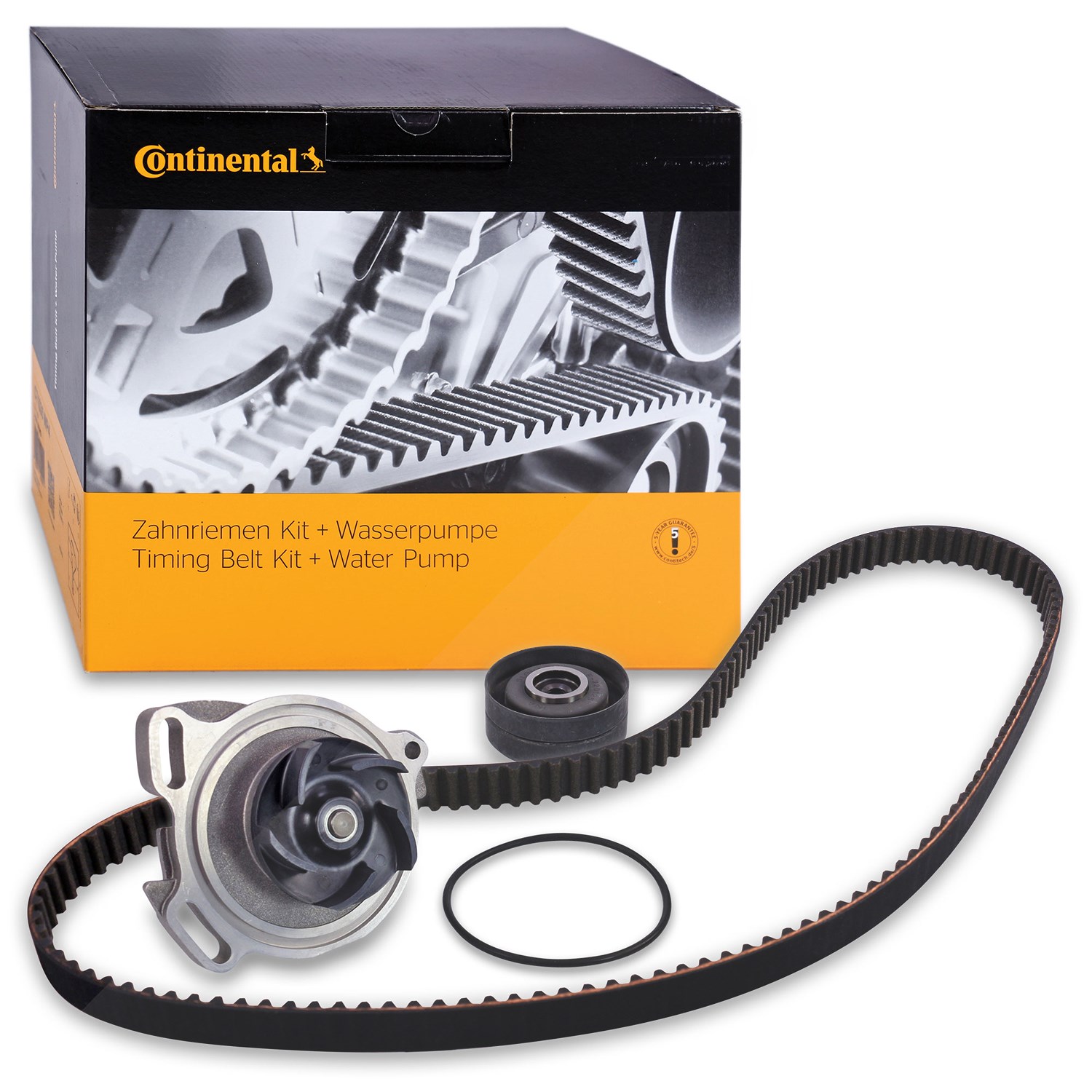 Continental Ctam Zahnriemensatz + Wasserpumpe [Hersteller-Nr. CT539WP1] für Audi
