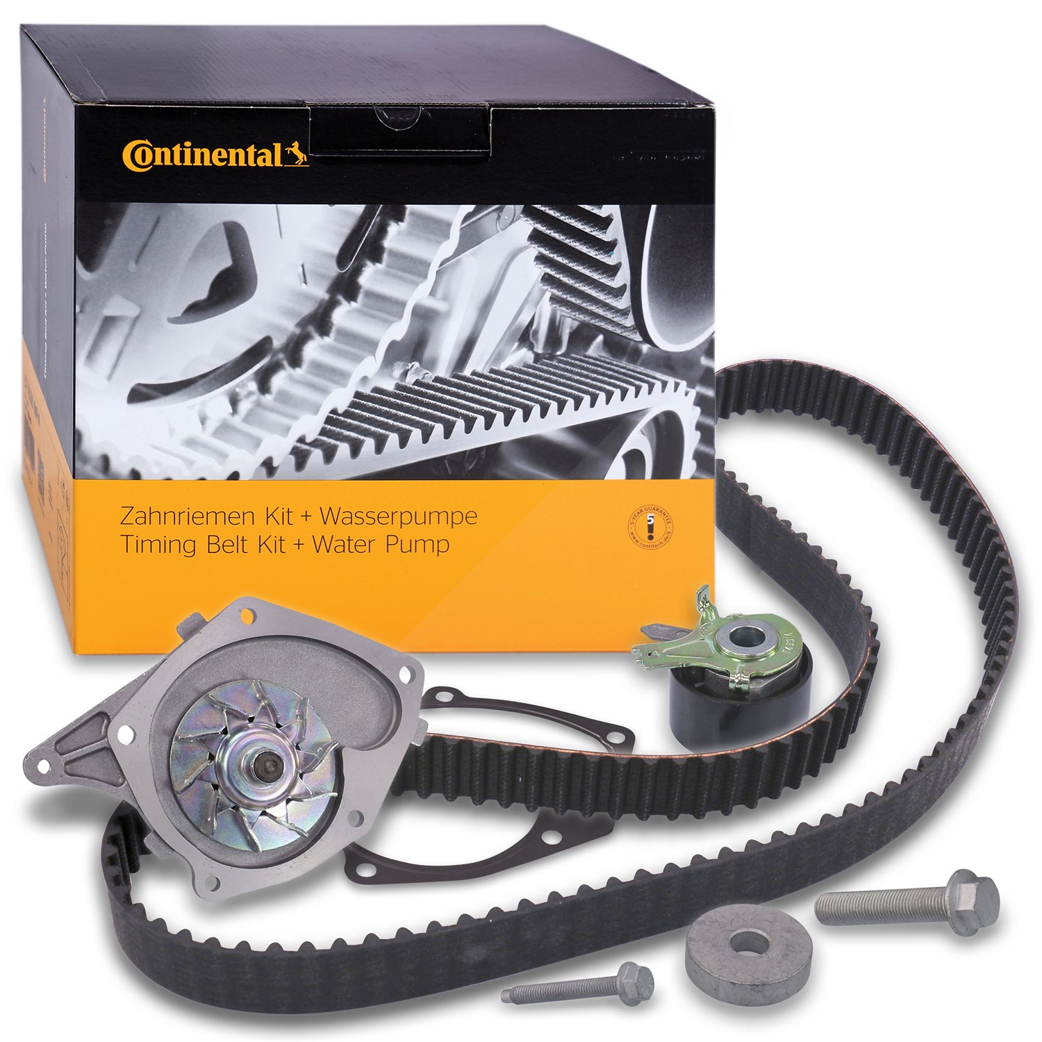 Continental Ctam Zahnriemensatz + Wasserpumpe [Hersteller-Nr. CT1035WP2] für Suzuki, Nissan, Dacia, Renault