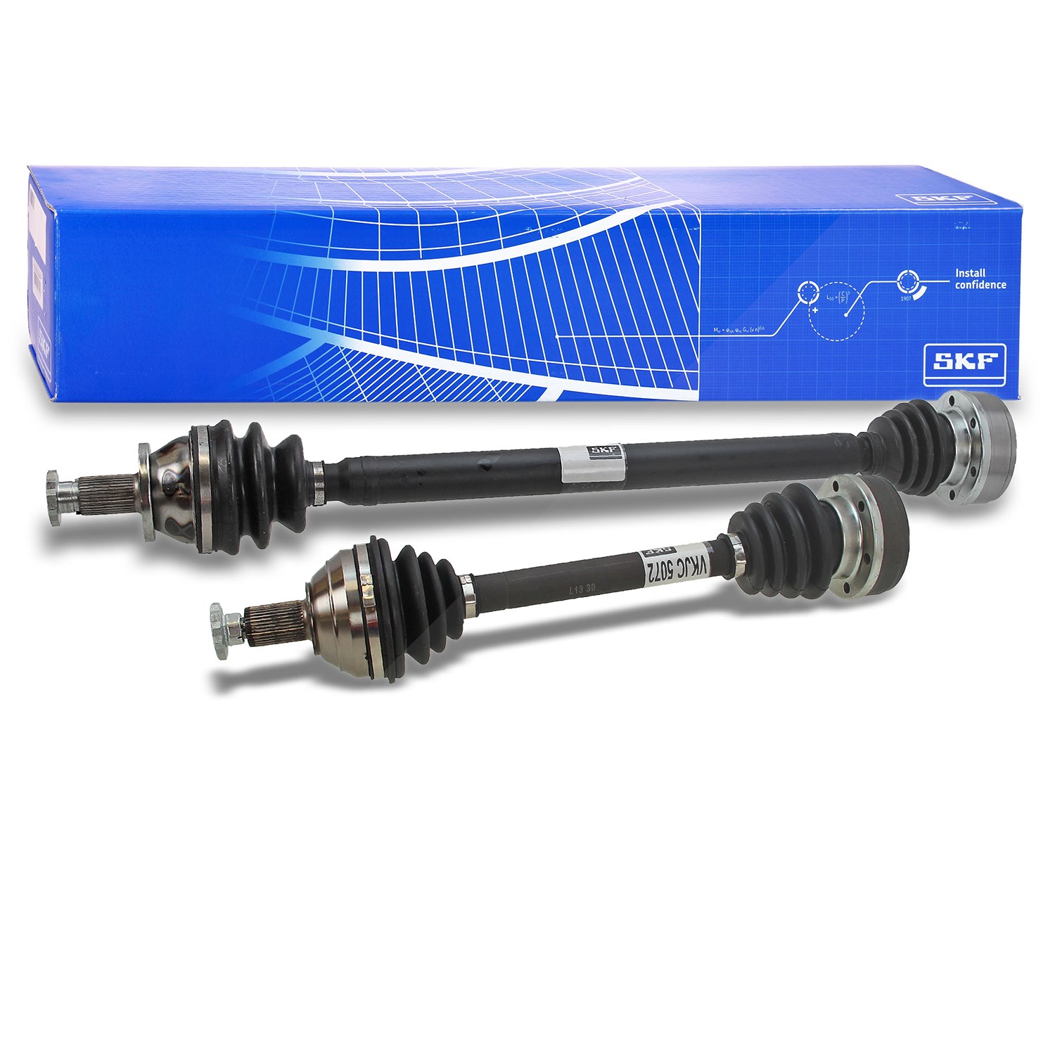 Skf 2x Antriebswelle Vorderachse beidseitig [Hersteller-Nr. 10662466] für Seat, VW, Skoda
