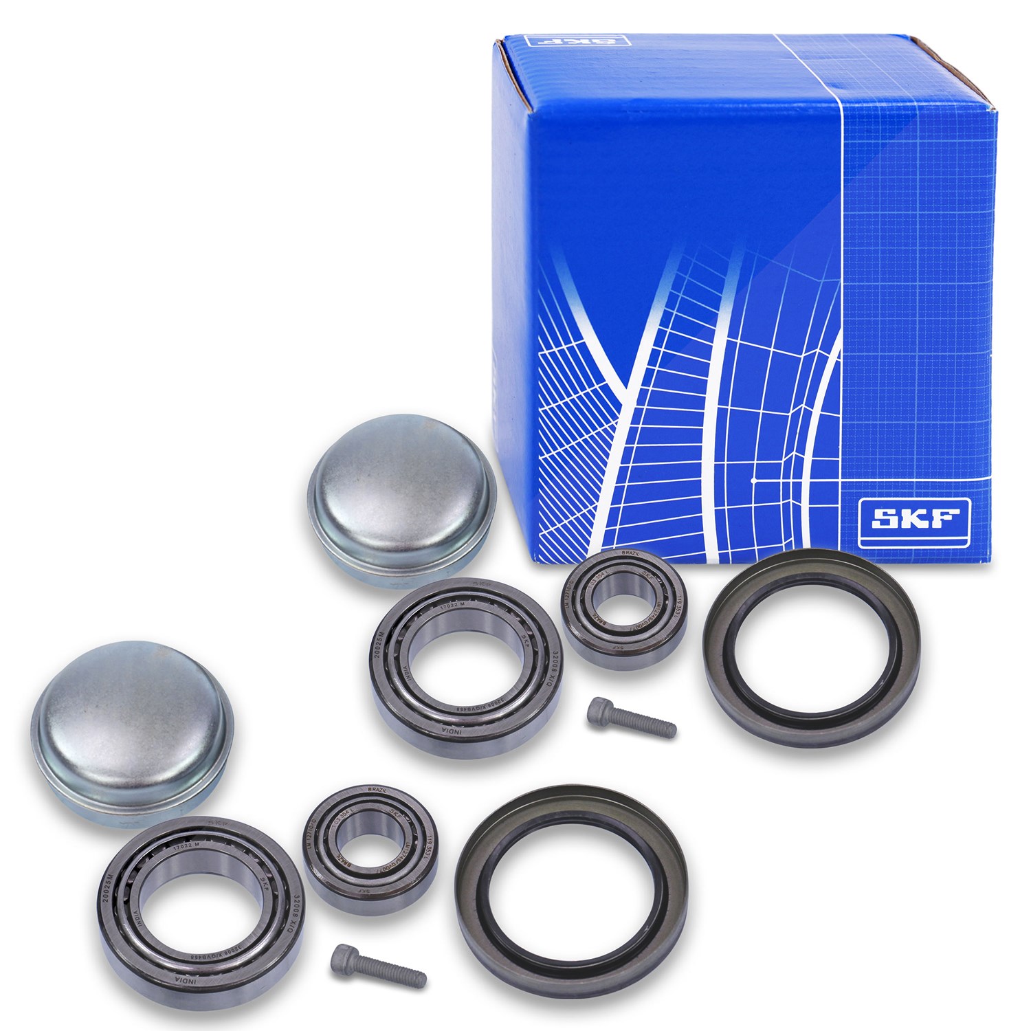 Skf 2x Radlagersatz Vorderachse [Hersteller-Nr. VKBA6537] für Mercedes-Benz