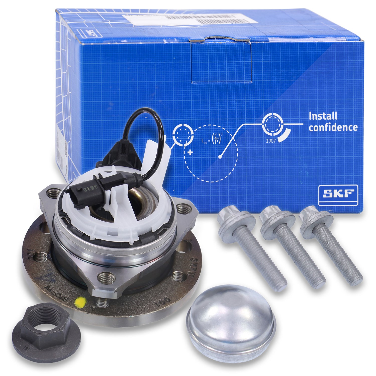 Skf Radlagersatz Vorderachse o. Hinterachse [Hersteller-Nr. VKBA3620] für Vauxhall, Cadillac, Saab, Fiat, Opel