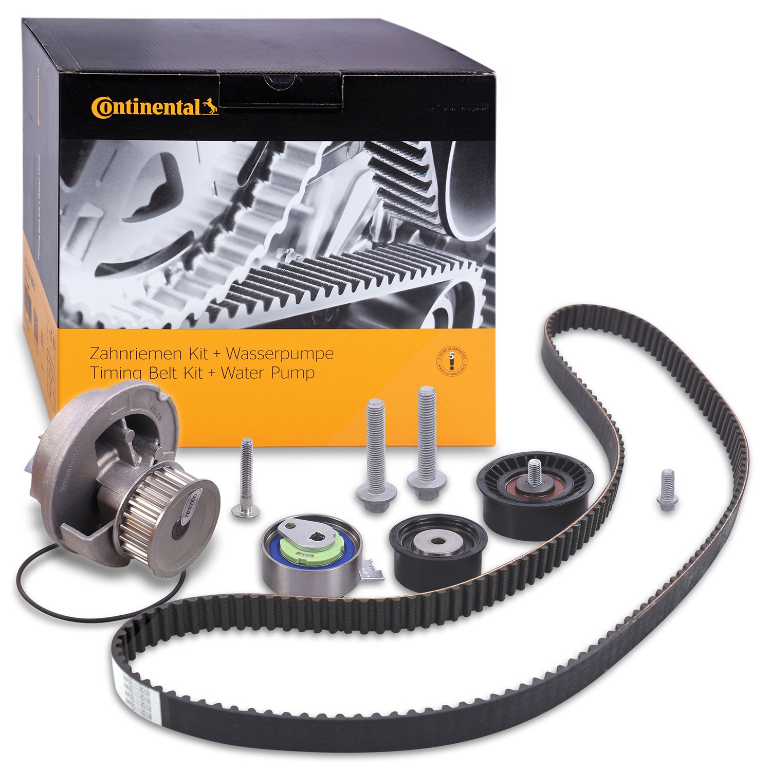Continental Ctam Zahnriemensatz + Wasserpumpe [Hersteller-Nr. CT873WP2] für Opel, Vauxhall