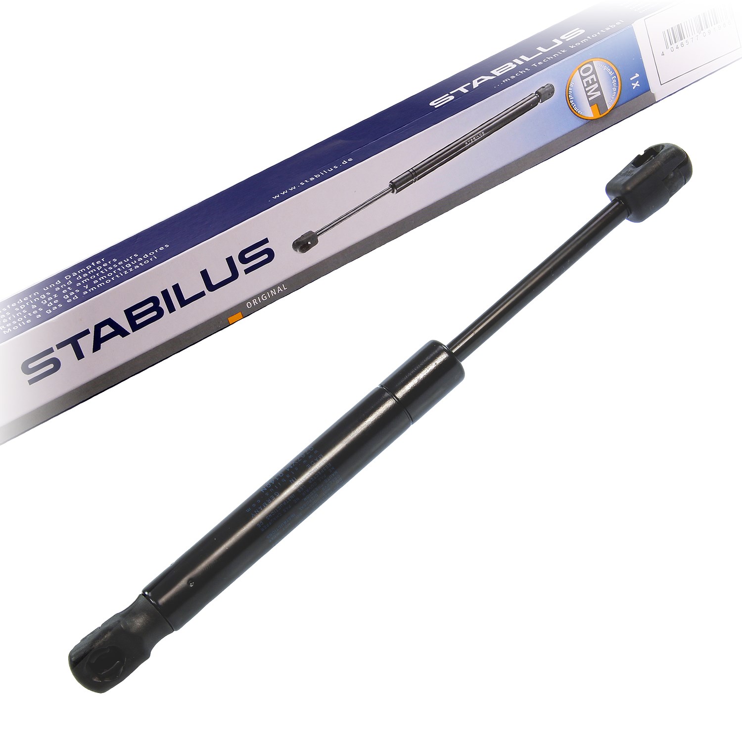 Stabilus Gasfeder, Einlegeboden [Hersteller-Nr. 0767VM] für Alpina, BMW