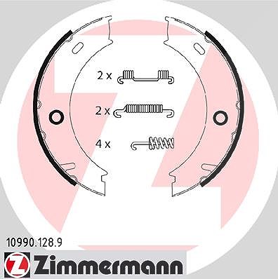 Zimmermann Bremsbackensatz, Feststellbremse [Hersteller-Nr. 10990.128.9] für Mercedes-Benz, VW