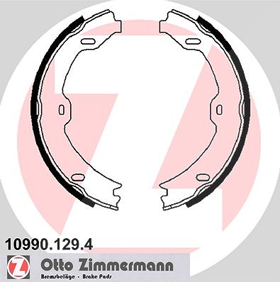Zimmermann Bremsbackensatz, Feststellbremse [Hersteller-Nr. 10990.129.4] für Mercedes-Benz