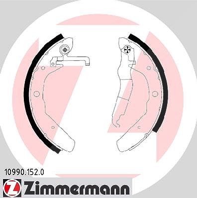 Zimmermann Bremsbackensatz [Hersteller-Nr. 10990.152.0] für VW