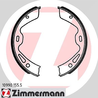 Zimmermann Bremsbackensatz, Feststellbremse [Hersteller-Nr. 10990.155.5] für Porsche
