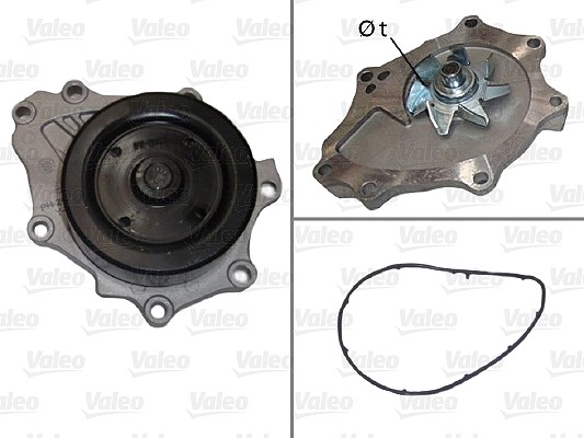 Valeo Wasserpumpe [Hersteller-Nr. 506905] für Lexus, Toyota