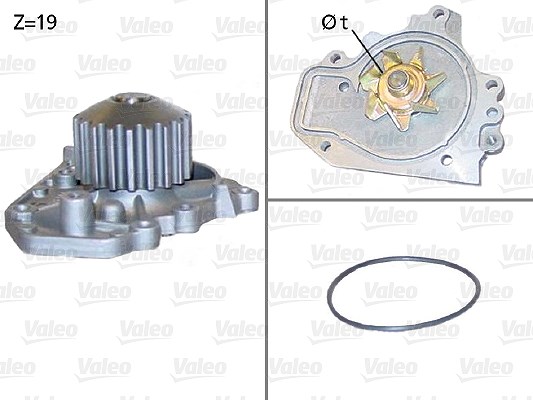 Valeo Wasserpumpe [Hersteller-Nr. 506894] für Honda