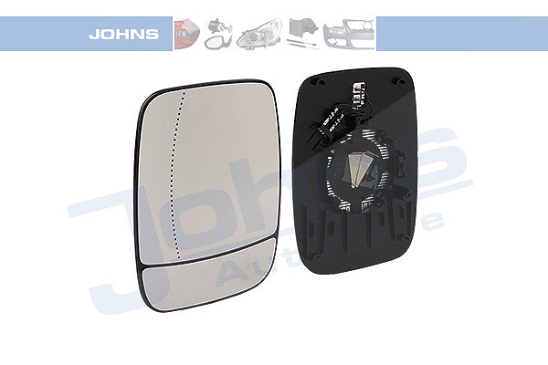 Johns Spiegelglas, Außenspiegel [Hersteller-Nr. 558237-81] für Renault, Opel, Fiat