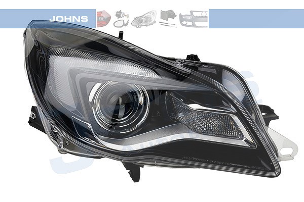 Johns Hauptscheinwerfer [Hersteller-Nr. 551710-5] für Opel